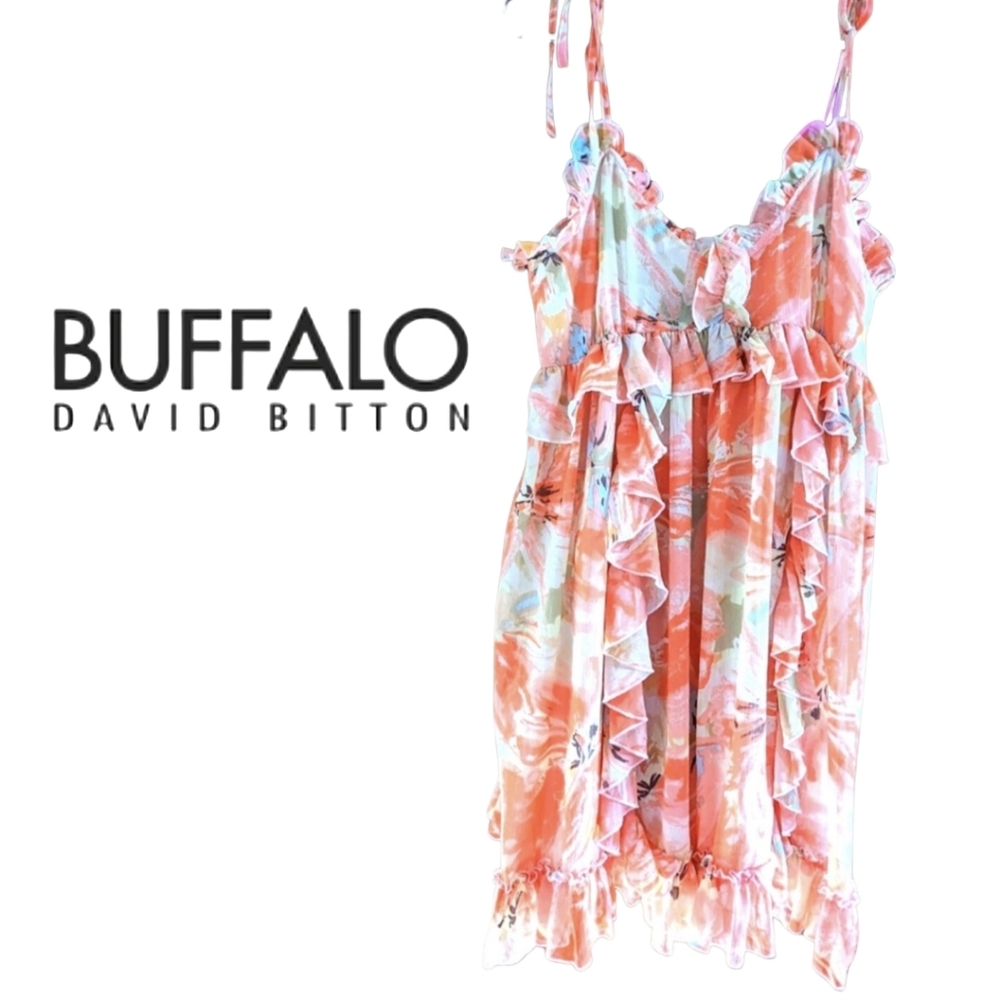 BNWT Buffalo David Bitton dress, size med, vibrant colours, never worn